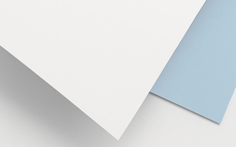 Affichenpapier F12 mit blauer Rückseite