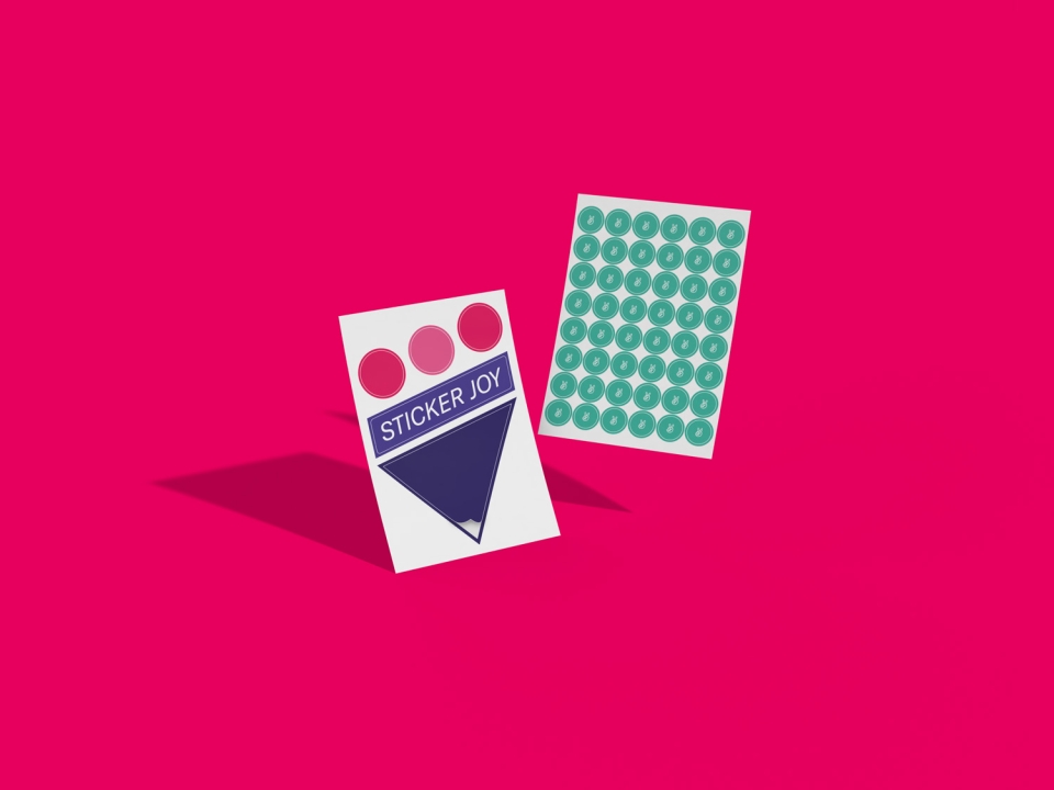 Kleberbogen oder Stickerbogen – wo liegt der Unterschied?