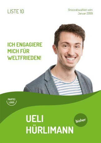 Demo Wahlplakat