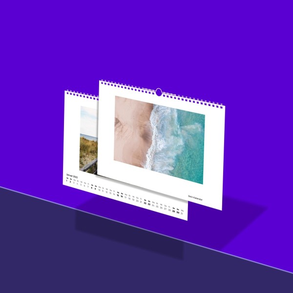 Wandkalender A4 Zermatt