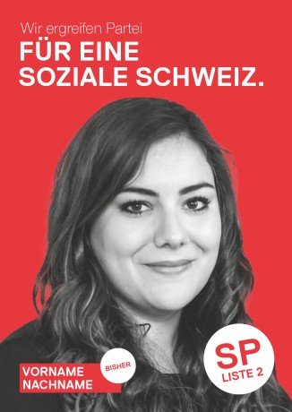 SP Postkarte A6 mit Bild