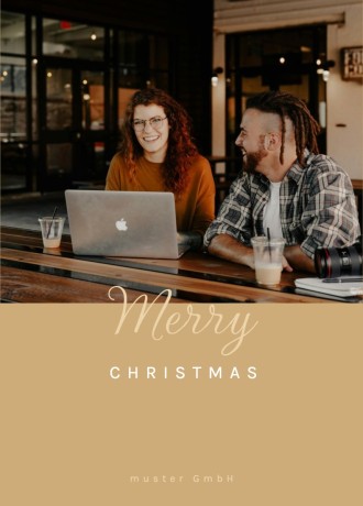 Weihnachtskarte Ghent